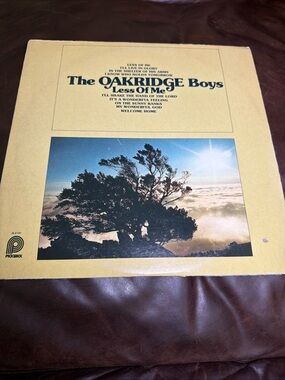 The Oak Ridge Boys "Less of Me" Vinyl Album - Beige Cover